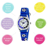 Tikkers kids football watch and wallet set, UK version