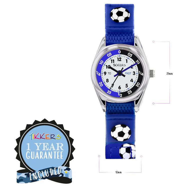 Tikkers kids football watch and wallet set, UK version