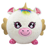 Biggies inflatable unicorn plush toy (British brand)