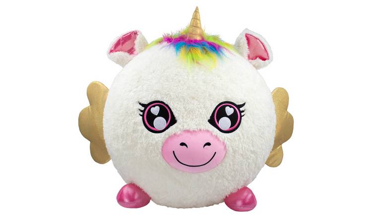 Biggies inflatable unicorn plush toy (British brand)