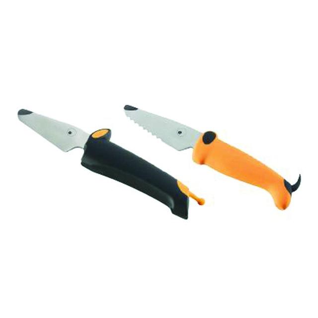 Kids Knife Set Black & Orange   2 per pack GOODS M&S   