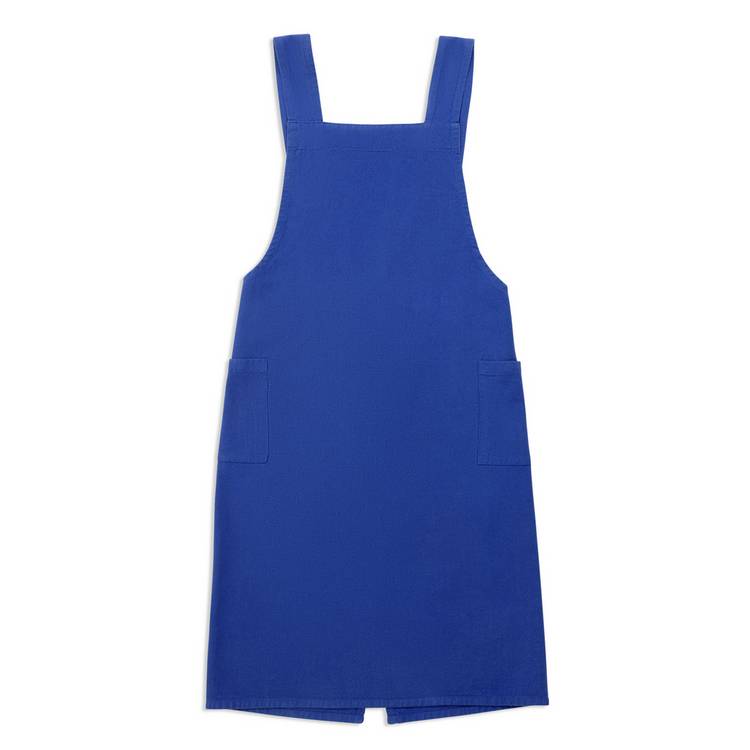 Habitat 60 Maubec blue kitchen apron (British brand)