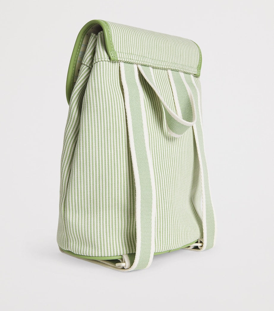 Harrods embroidered backpack with magnetic fastening, UK version