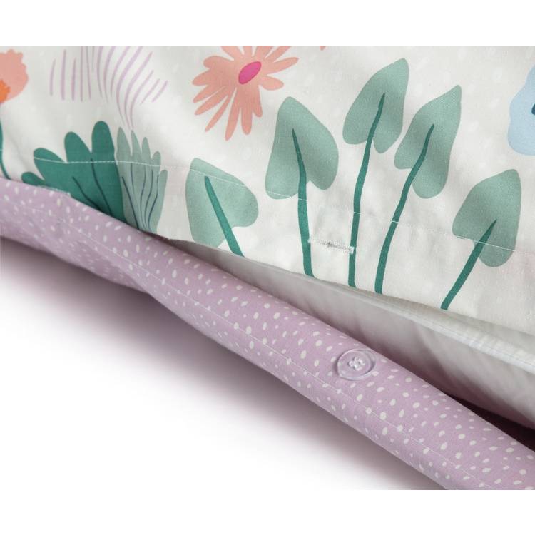 Habitat floral reversible bedding set toddler - British product