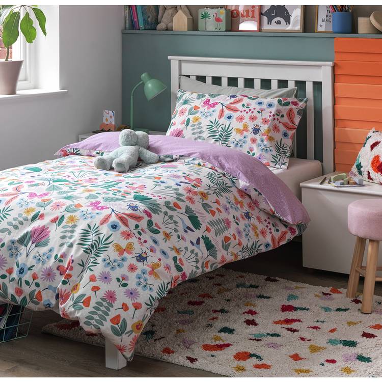 Habitat floral reversible bedding set toddler - British product