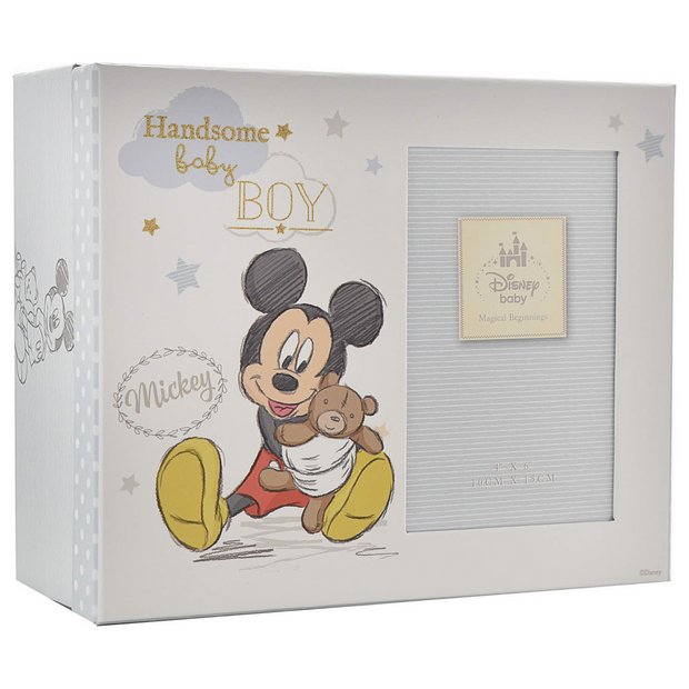 Disney Mickey keepsake box for baby boy, UK version