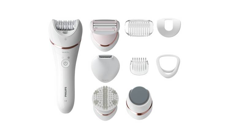 Philips Epilator 8000 Series with 9 attachments (British brand)