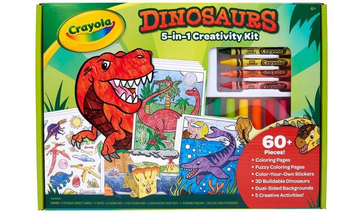 Crayola Dinosaur 5-in-1 Creativity Kit GOODS Argos