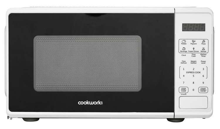 Cookworks 700W Digital Microwave - White