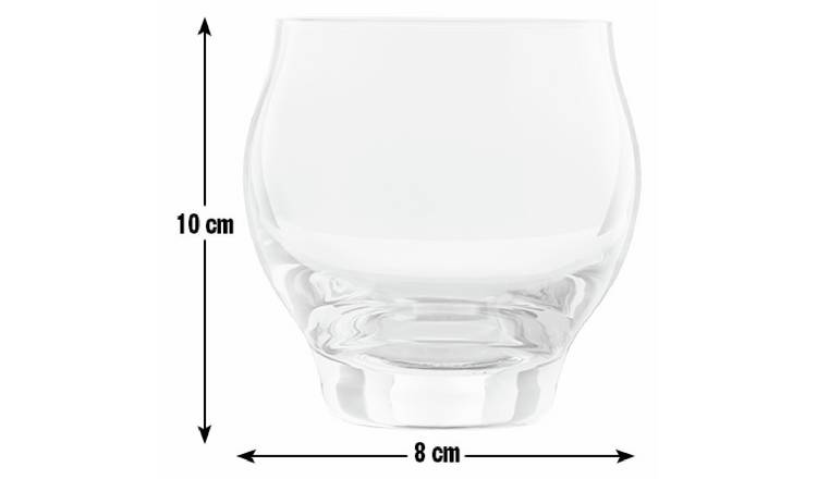Habitat Bebop set of 4 mouth-blown glass tumblers, UK version