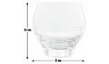 Habitat Bebop set of 4 mouth-blown glass tumblers, UK version