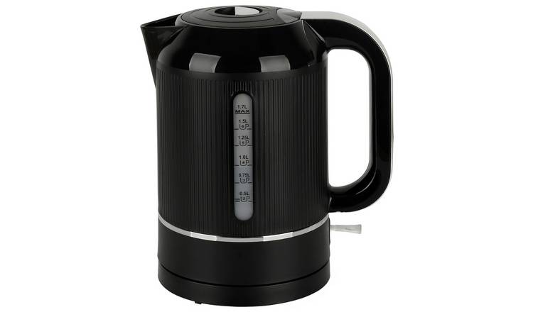 Cookworks black kettle 1.7L, UK version