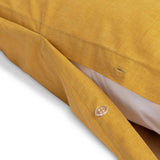 Habitat mustard cotton bedding set single, imported from the UK