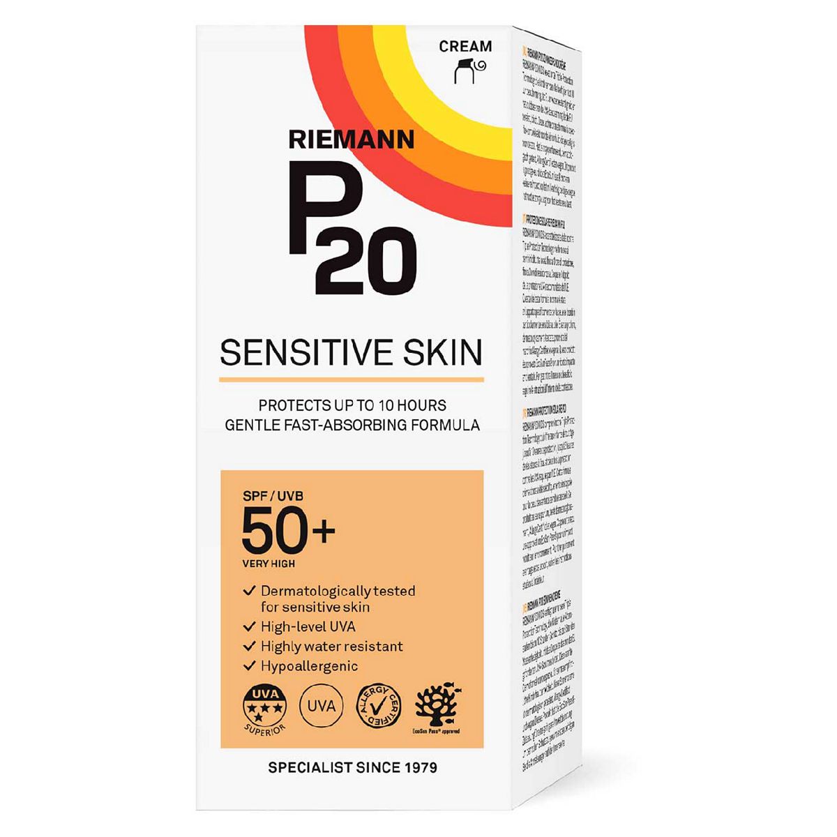 Riemann P20 SPF50+ Sensitive Sun Cream 200ml GOODS Boots   