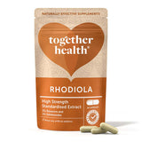 Together Health Rhodiola rosea adaptogen supplement 30 capsules (British brand)