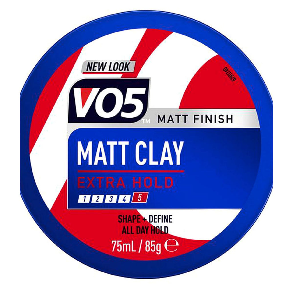 Vo5 Matt Long Lasting Hold Hair Clay 75ml