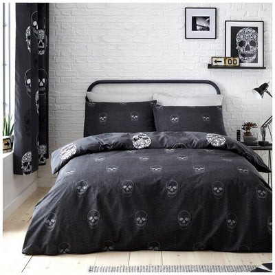 Argos Catherine Lansfield Skulls Kids Bedding Set - Single- Buy online at McGrocer