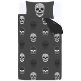 Catherine Lansfield kids skulls bedding set single - British product