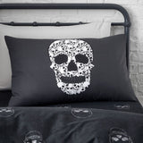 Catherine Lansfield Skulls Kids Bedding Set - Double