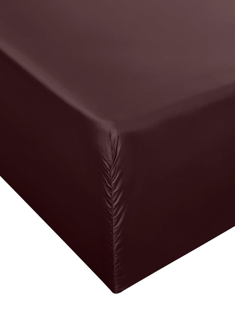 Jasper Conran brown satin pillowcase 500TC, imported from the UK