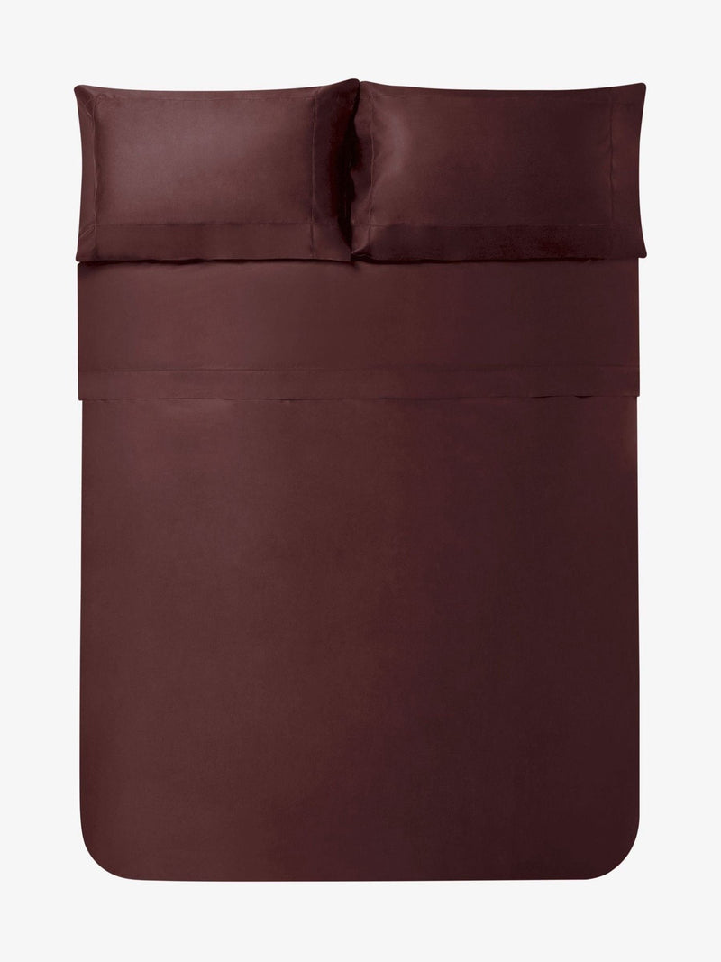 Jasper Conran brown satin pillowcase 500TC, imported from the UK