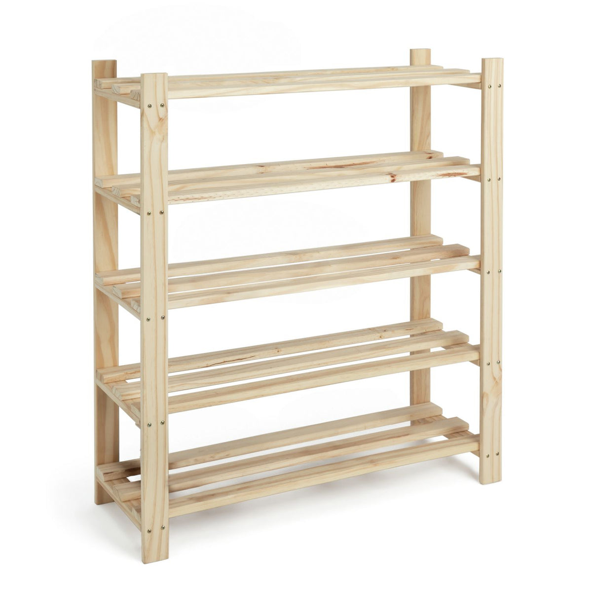 Argos Home Karee 5 Shelf Shoe Storage Rack - Pine