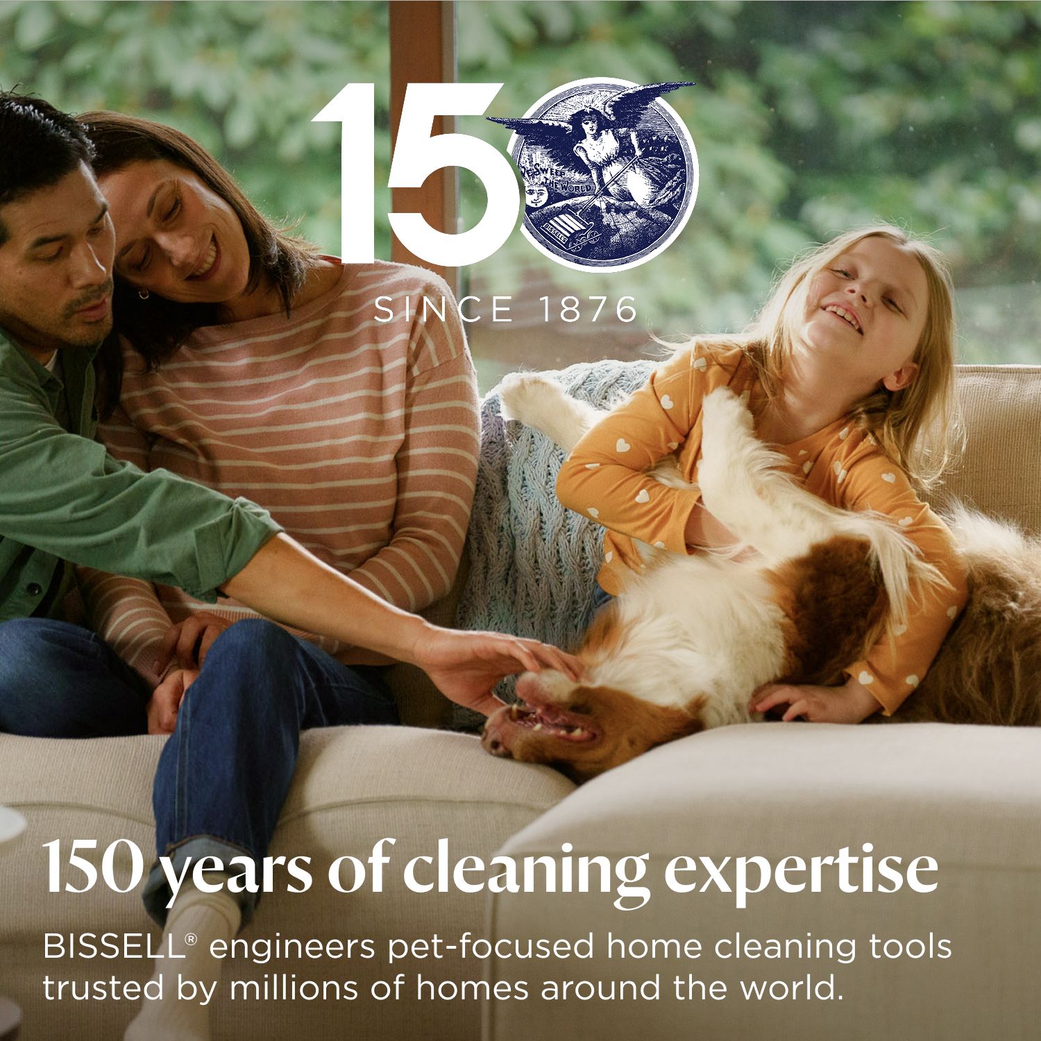 Bissell Revolution HydroSteam carpet cleaner - British product