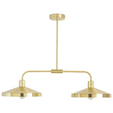 Habitat Cone pendant light brass metal finish, UK version