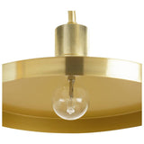 Habitat Cone pendant light brass metal finish, UK version