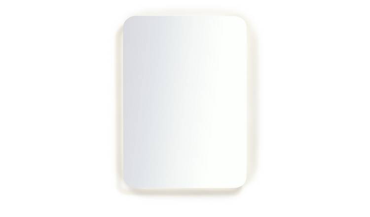 Argos Home LED demister shaver mirror 50x40cm, imported from the UK
