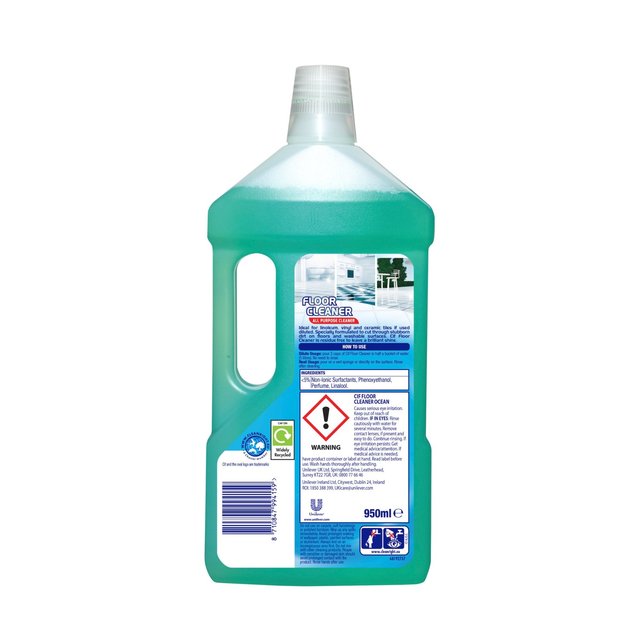 Cif Floor Cleaner Ocean    950ml GOODS M&S   