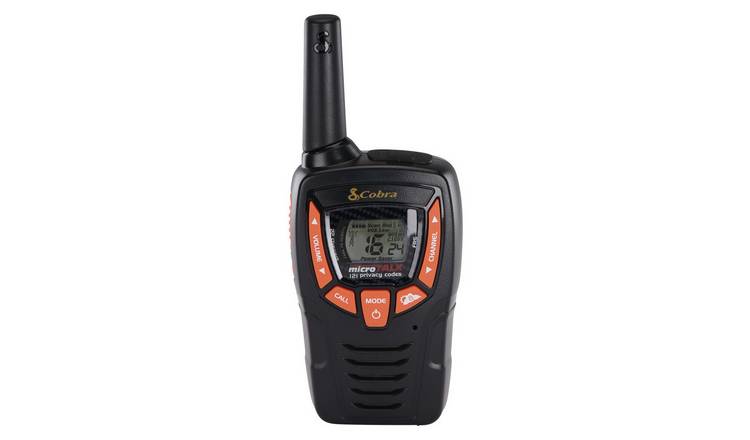 Cobra AM655 walkie talkie twin pack 8km range, UK version