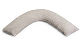 Habitat fleece v shaped pillow in grey, UK version