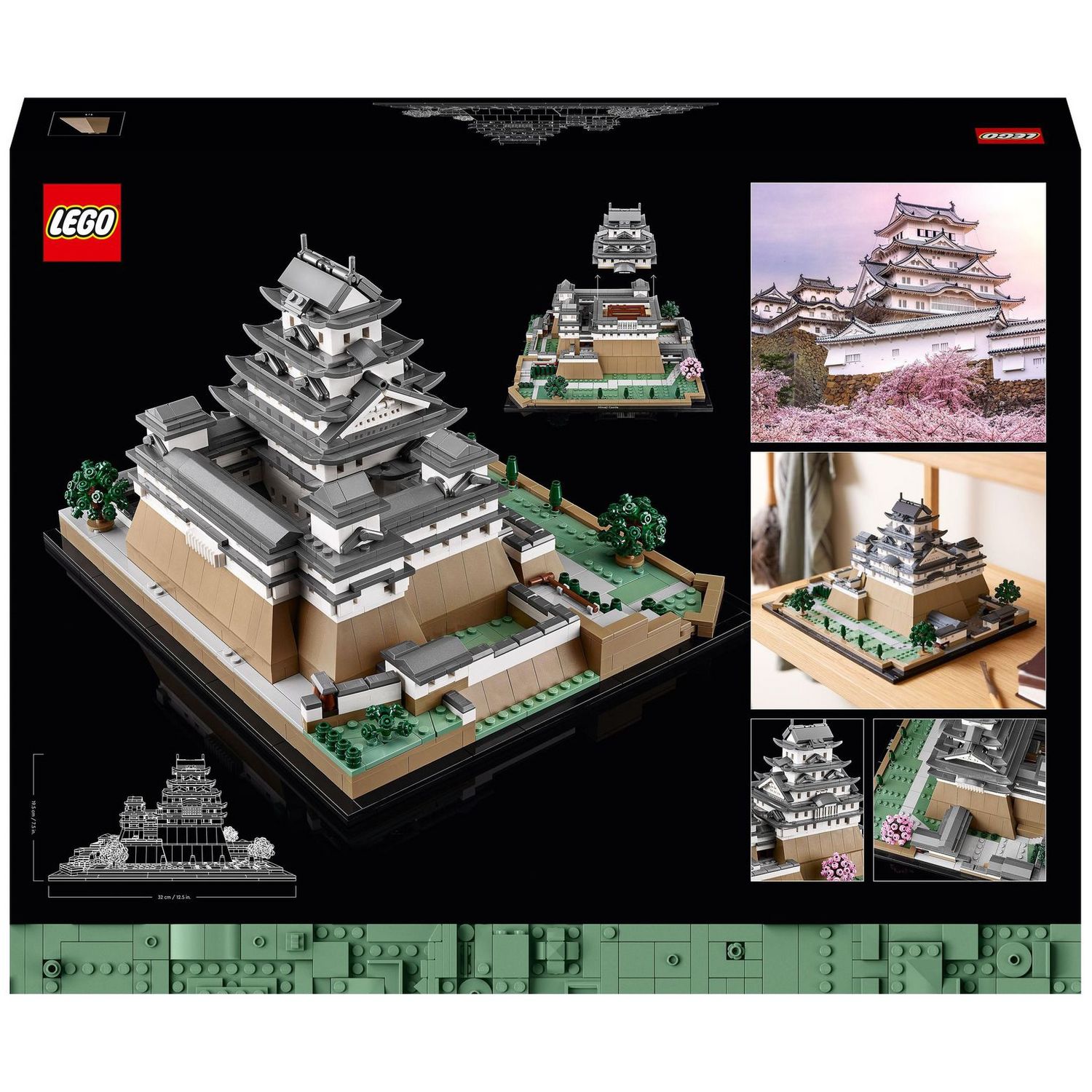 LEGO Architecture Himeji Castle model set 2125-piece (British brand)
