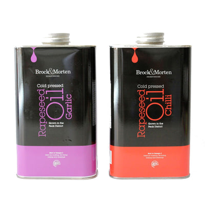 Costco UK Brock & Morten Flavoured Rapeseed Oil, 2 x 1L- Buy online at McGrocer