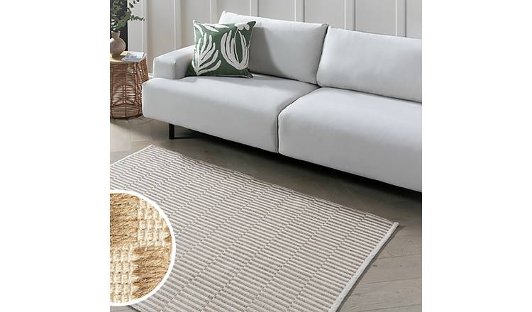 Habitat natural flatweave rug 120x170 - British product