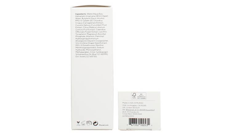 Murad clarifying toner 180ml, imported from the UK