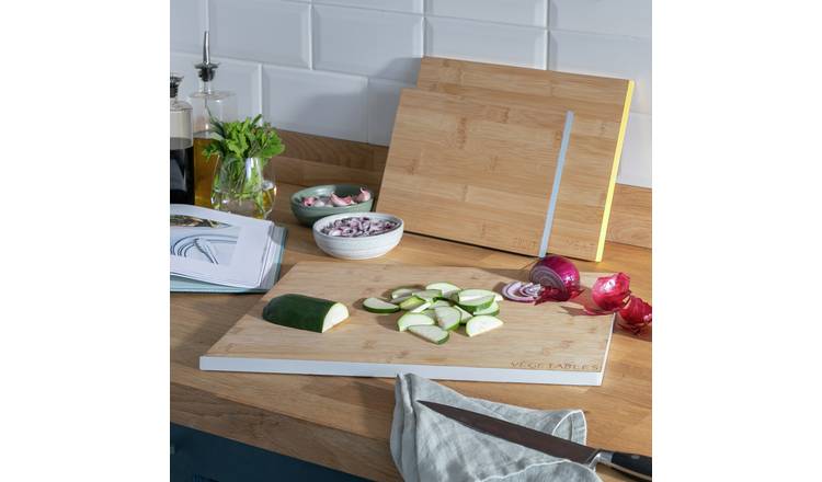 Habitat bamboo chopping boards set of three (British brand)