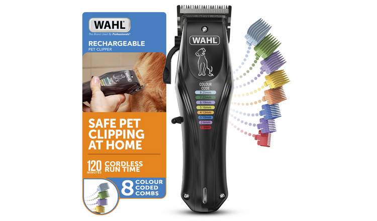 Wahl Colour Pro dog clipper kit for grooming (British brand)