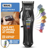 Wahl Colour Pro dog clipper kit for grooming (British brand)