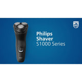 Philips Series 1000 electric shaver wet dry - British product