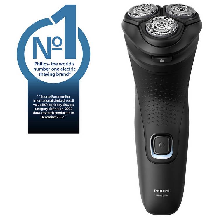 Philips Series 1000 electric shaver wet dry - British product