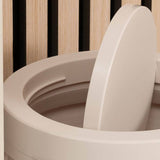 Addis rattan bathroom bin cream 5L, UK version