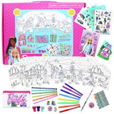 Barbie activity colouring set 168 pieces, imported from the UK