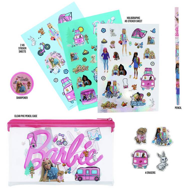 Barbie activity colouring set 168 pieces, imported from the UK