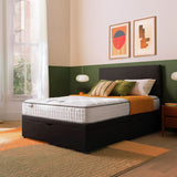 Silentnight Memory Kingsize Half Ottoman Bed - Charcoal