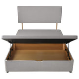 Silentnight Memory Kingsize Half Ottoman Bed - Grey