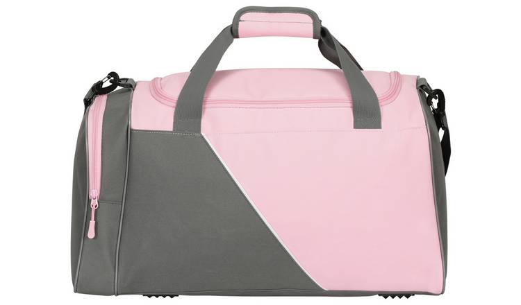 Training small holdall pink and grey (British brand)