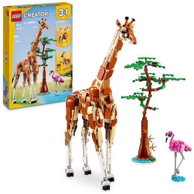 LEGO Creator 3in1 Wild Safari Animals set 780 pieces (British brand)