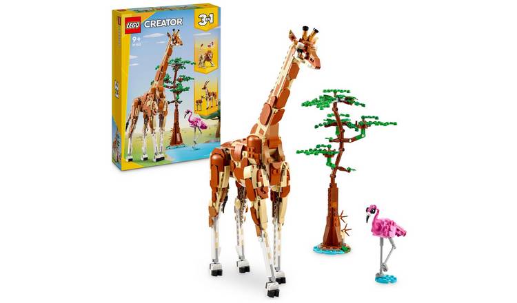 LEGO Creator 3in1 Wild Safari Animals set 780 pieces (British brand)
